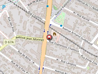 Carte de Speedy à Antony