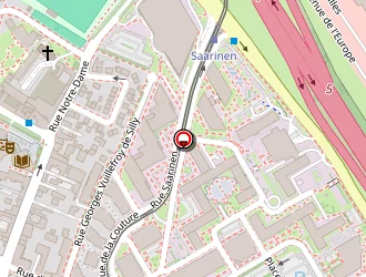 Carte de Solinest à Rungis complexe