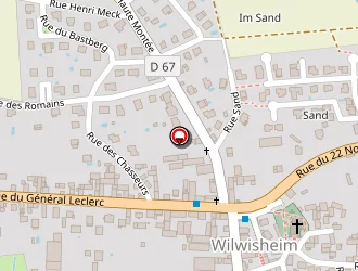 Carte de Diebold (earl) à Wilwisheim