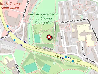 Carte de Centre Social La Lutèce à Valenton