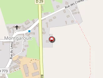 Carte de Salle Polyvalente à Montgaroult