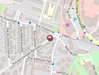 Carte de O.p.h.l.m. à Villeneuve-saint-georges