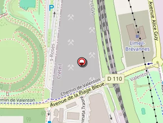 Carte de Wj Distrib à Valenton