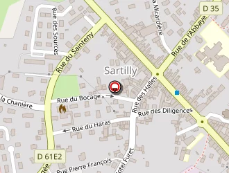 Carte de Activ Travaux à Sartilly