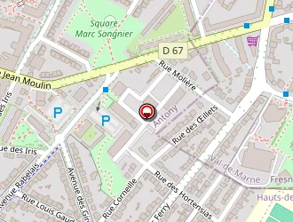 Carte de Ecole De Danse Catherine Ariel à Antony