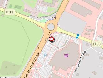 Carte de Orange Bleue à Lannion