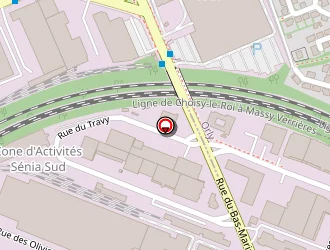 Carte de Le Sénia à Orly