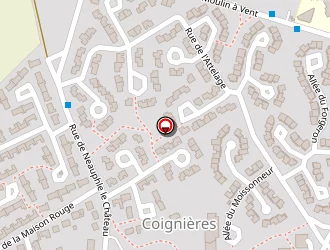 Carte de La Poste à Coignières