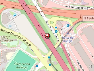 Carte de Odéon à Rungis complexe