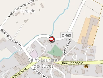 Carte de James Denis à Saint-laurent-de-cuves