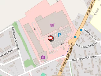 Carte de Espace Culturel Leclerc à Argentan