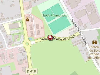 Carte de Opel L'aigle Automobiles à Aigle (l')