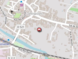 Carte de Decad à Dettwiller
