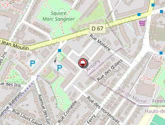 Carte de T'santels Frédéric à Antony