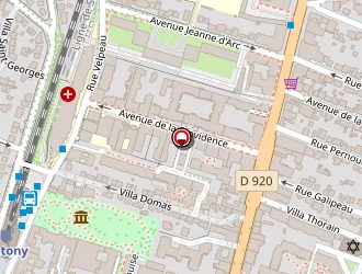 Carte de Boutique Sncf à Antony