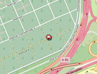 Carte de Lactalis Logistique à Thiais