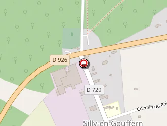 Carte de Le Pavillon De Gouffern à Silly-en-gouffern