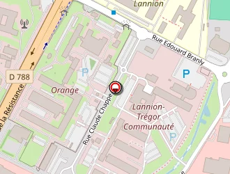 Carte de Locarmor à Lannion