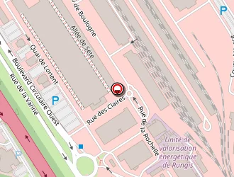 Carte de Sncf à Rungis complexe