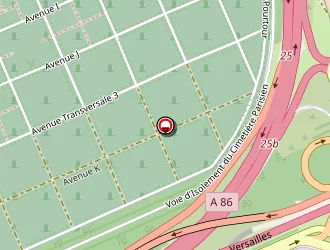 Carte de Dhl Freight à Thiais