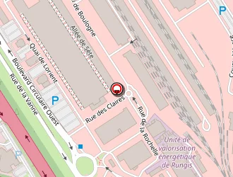 Carte de Studio 2ème Rideau à Rochelle (la)