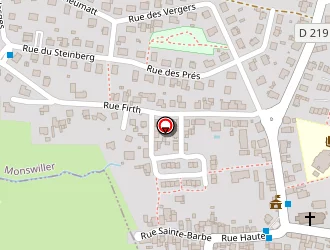 Carte de E.leclerc Drive à Monswiller