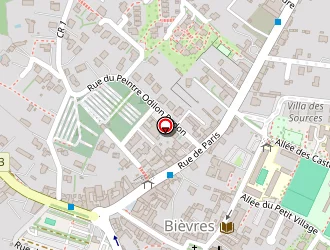 Carte de Le Castor à Bièvres