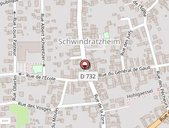 Carte de Horn Frédéric à Schwindratzheim