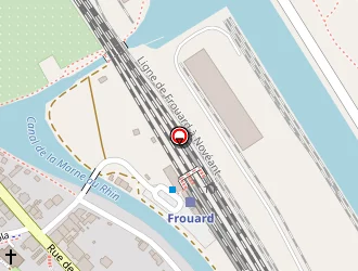 Carte de La Grande Chope à Frouard