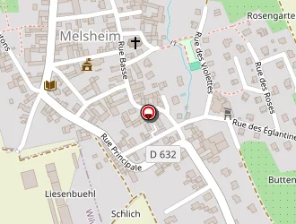 Carte de Caspar Philippe à Melsheim