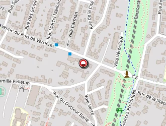 Carte de Gymnase à Antony