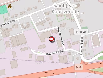 Carte de E.g.e. Construction à Saint-jean-kourtzerode