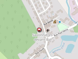 Carte de Sas Menuiserie Lefèvre à Bar-le-duc