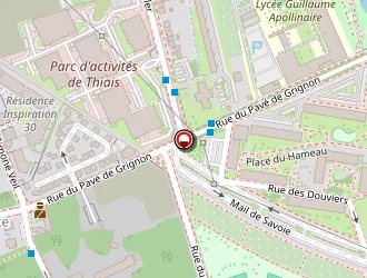 Carte de Thiro à Thiais