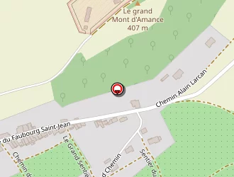 Carte de Petit Mont à Amance