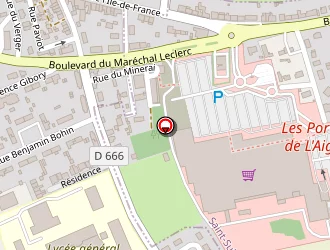 Carte de Secours Populaire Français à Aigle (l')