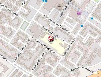 Carte de Diffazur Piscines Et Spas Cpp à Coignières