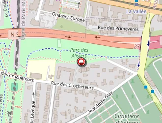 Carte de Galante Informatique à Antony