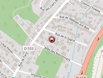 Carte de Probat Diagnostic à Bièvres