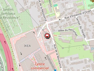 Carte de Hal à Thiais