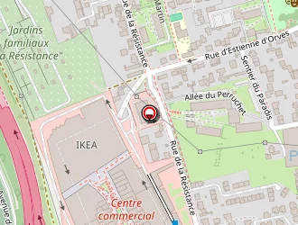 Carte de Hippopotamus à Thiais