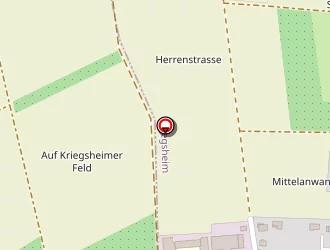 Carte de Stoffel Bernard à Kriegsheim