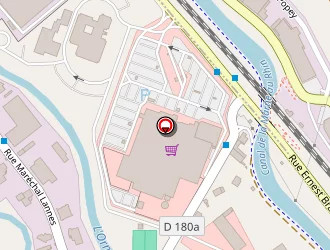 Carte de Complexe Sportif à Savonnières-devant-bar