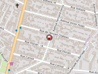 Carte de De Just Fabrice (de) à Antony