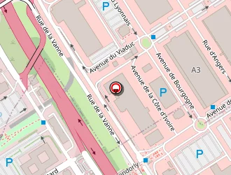 Carte de Laverie Du Min à Rungis complexe