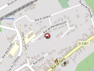 Carte de Boisnard (ets) à Tillières-sur-avre