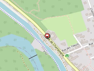 Carte de La Tomelle à Couvrot