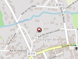 Carte de La Poste à Choisy-en-brie