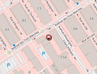 Carte de Les Jardins D'albert à Rungis complexe