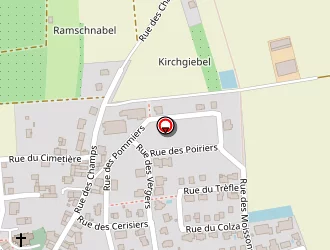 Carte de Hamm Georgette à Schwindratzheim